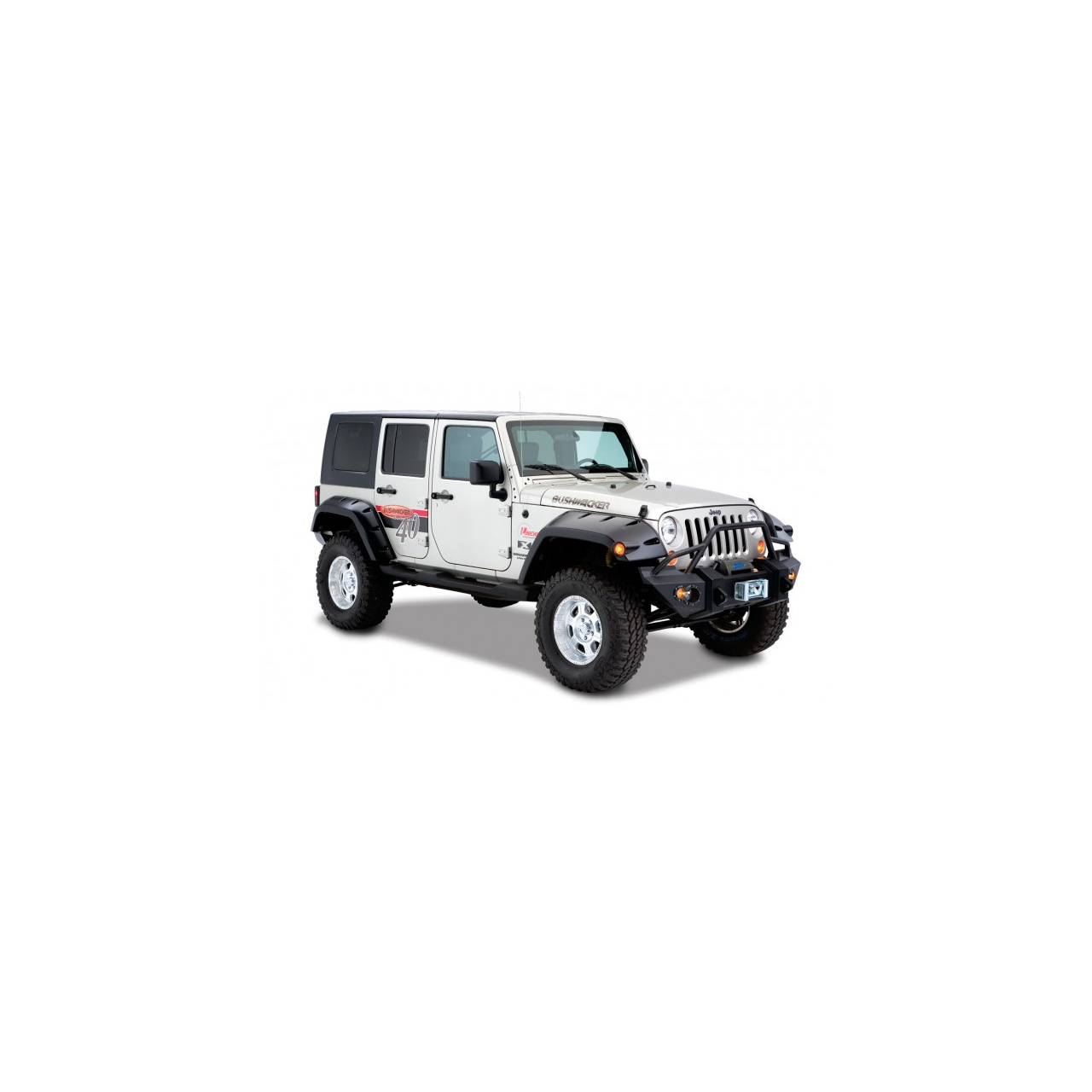 Poszerzenia nadkoli tylne Bushwacker Pocket Style - Jeep JK 4drzwi